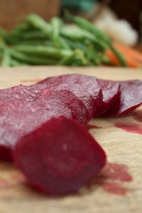beets and green beans